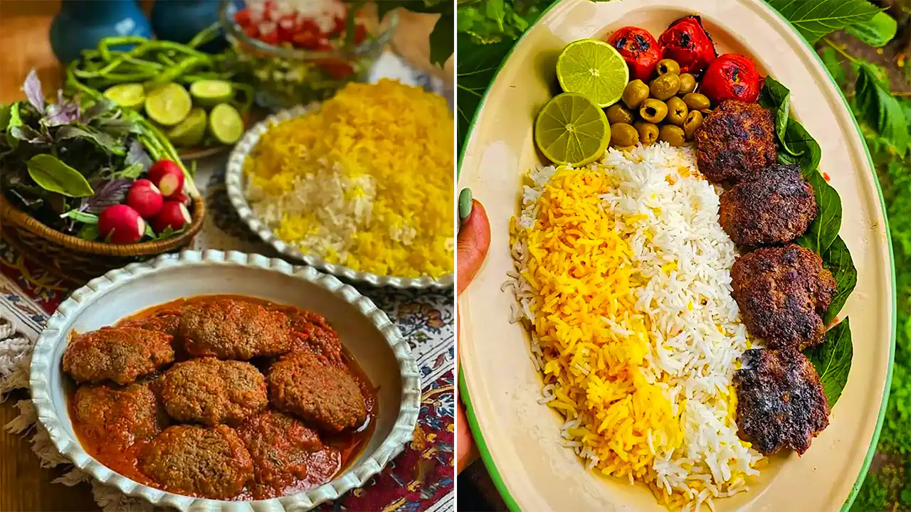 دیزاین کباب تابه ای خونگی