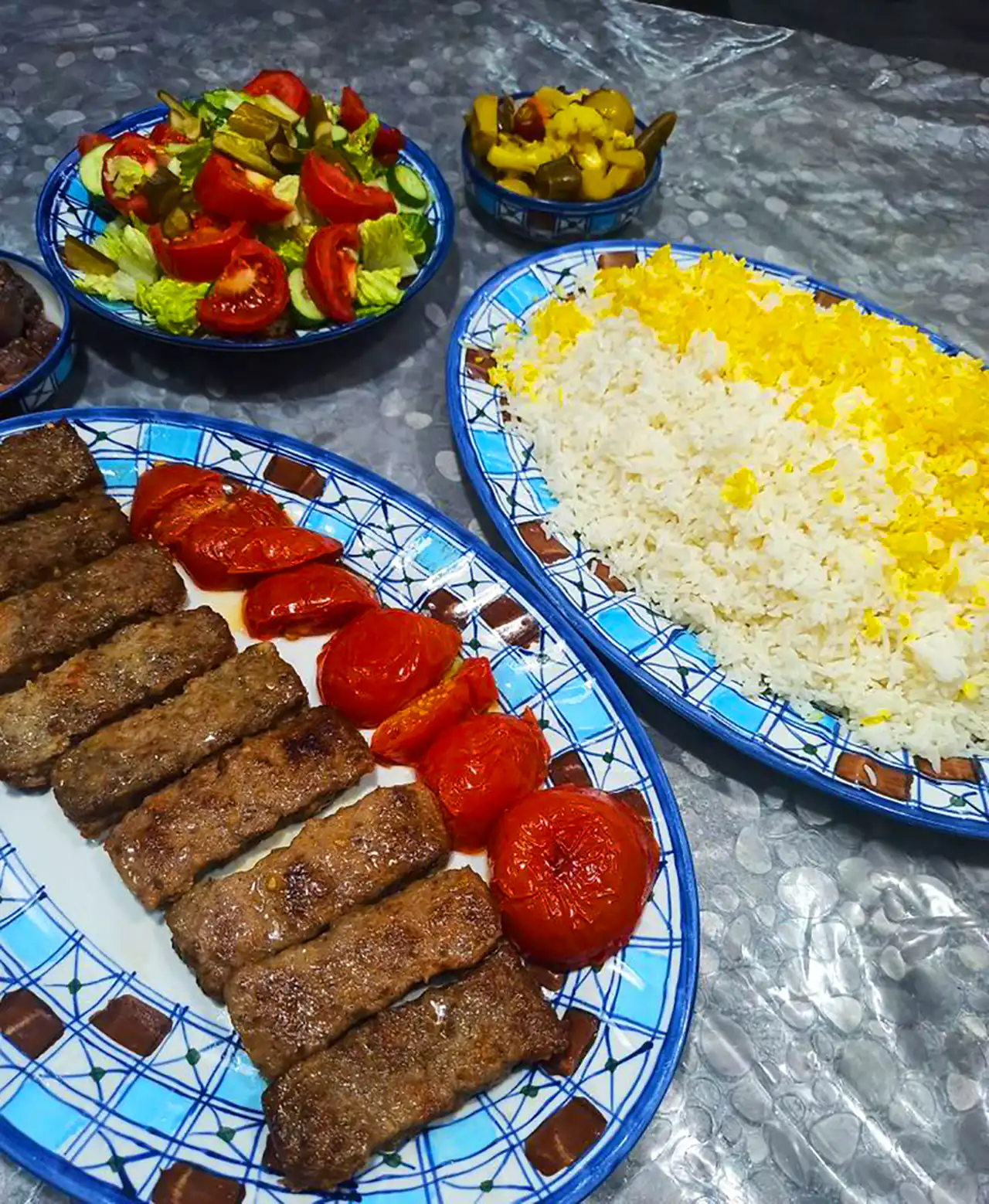 دیزاین کباب تابه ای خونگی