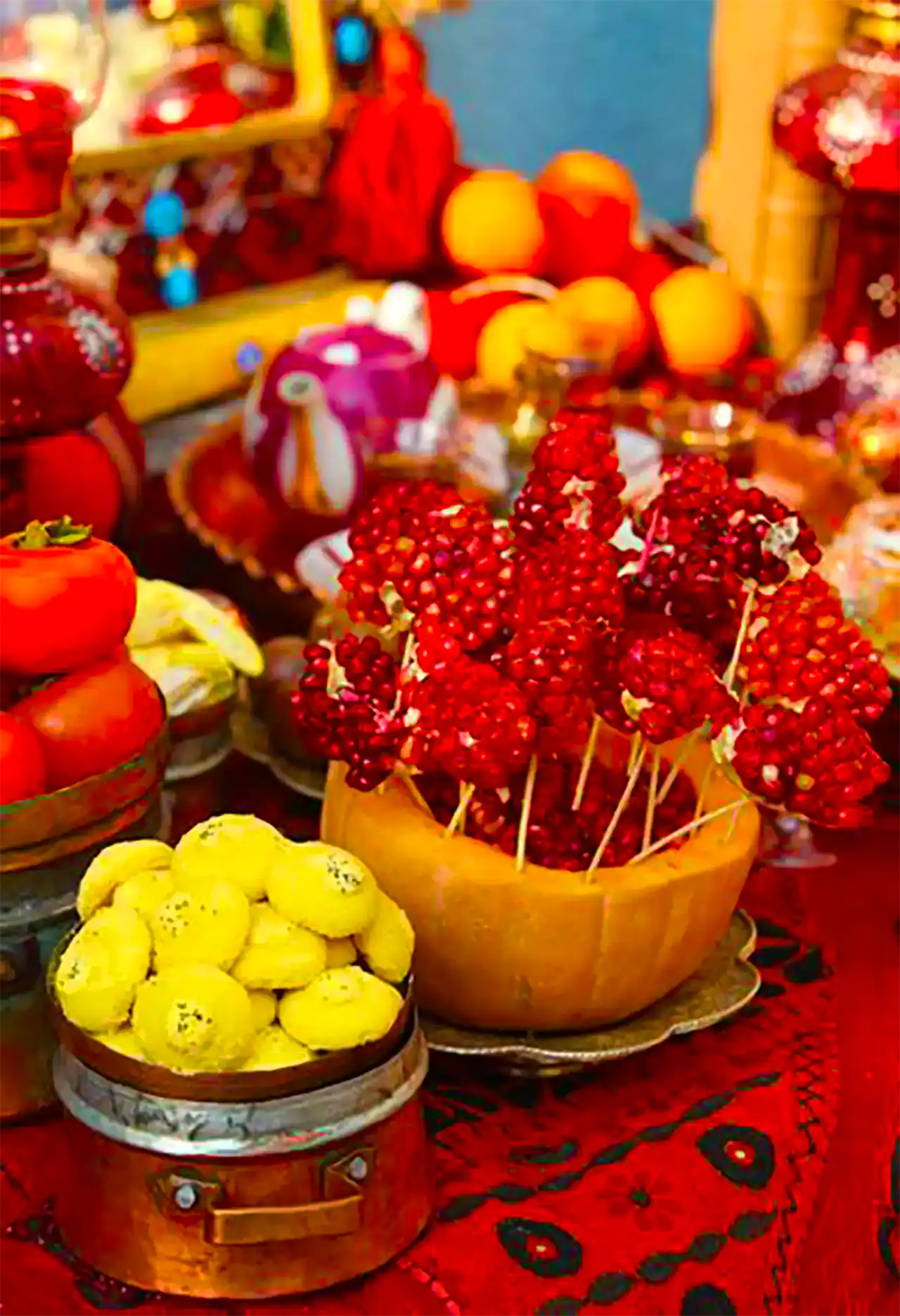 دیزاین میز برای شب یلدا