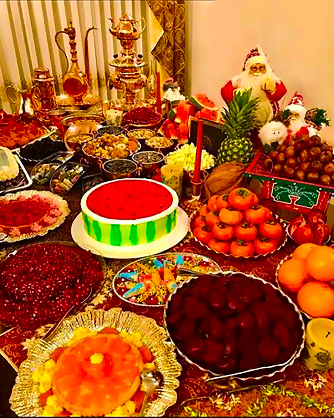 دیزاین میز برای شب یلدا