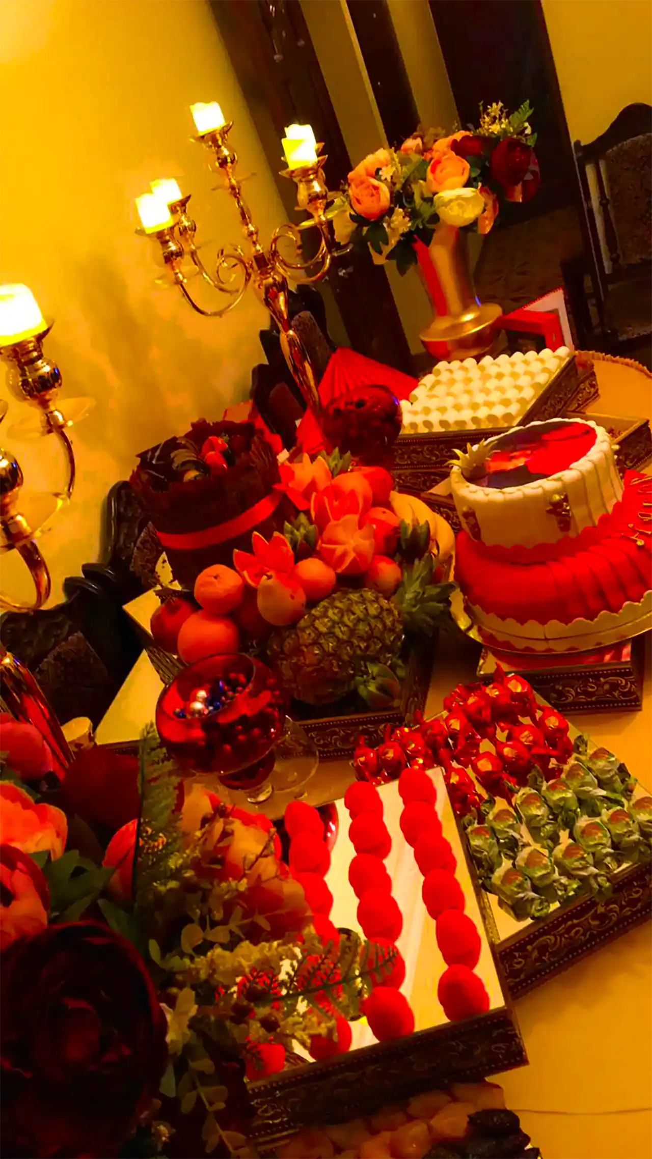 دیزاین میز برای شب یلدا