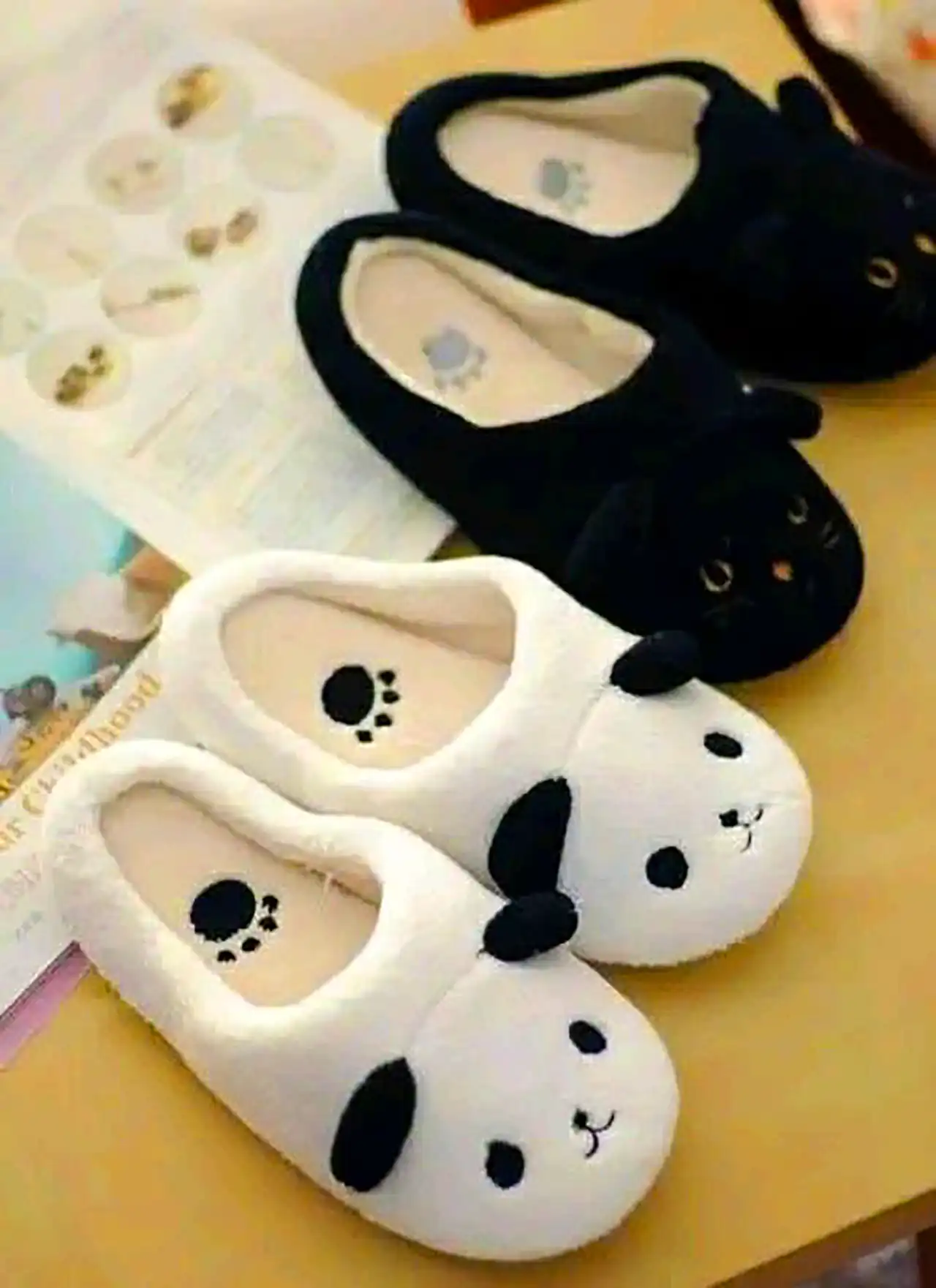 اسلیپر خزدار بچگانه شیک