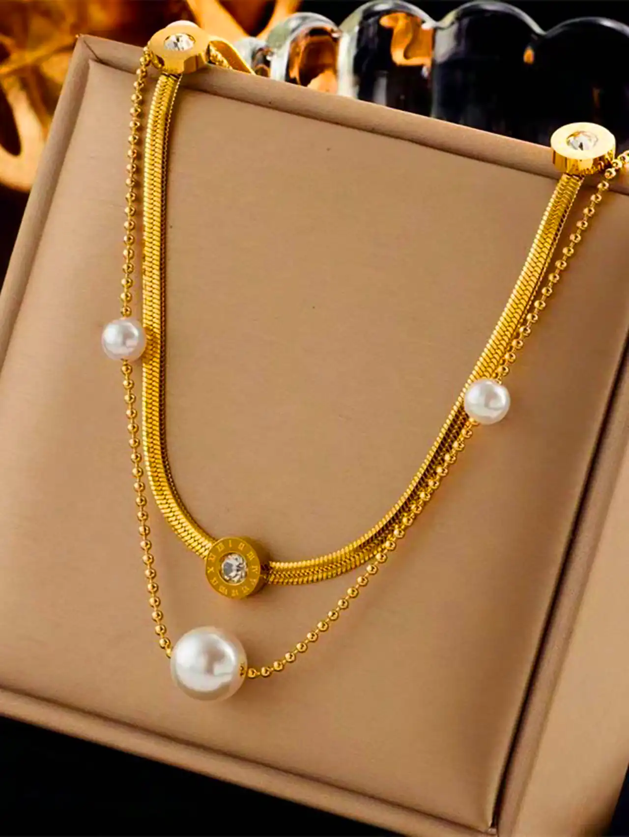 گردن آویز شیک طلا