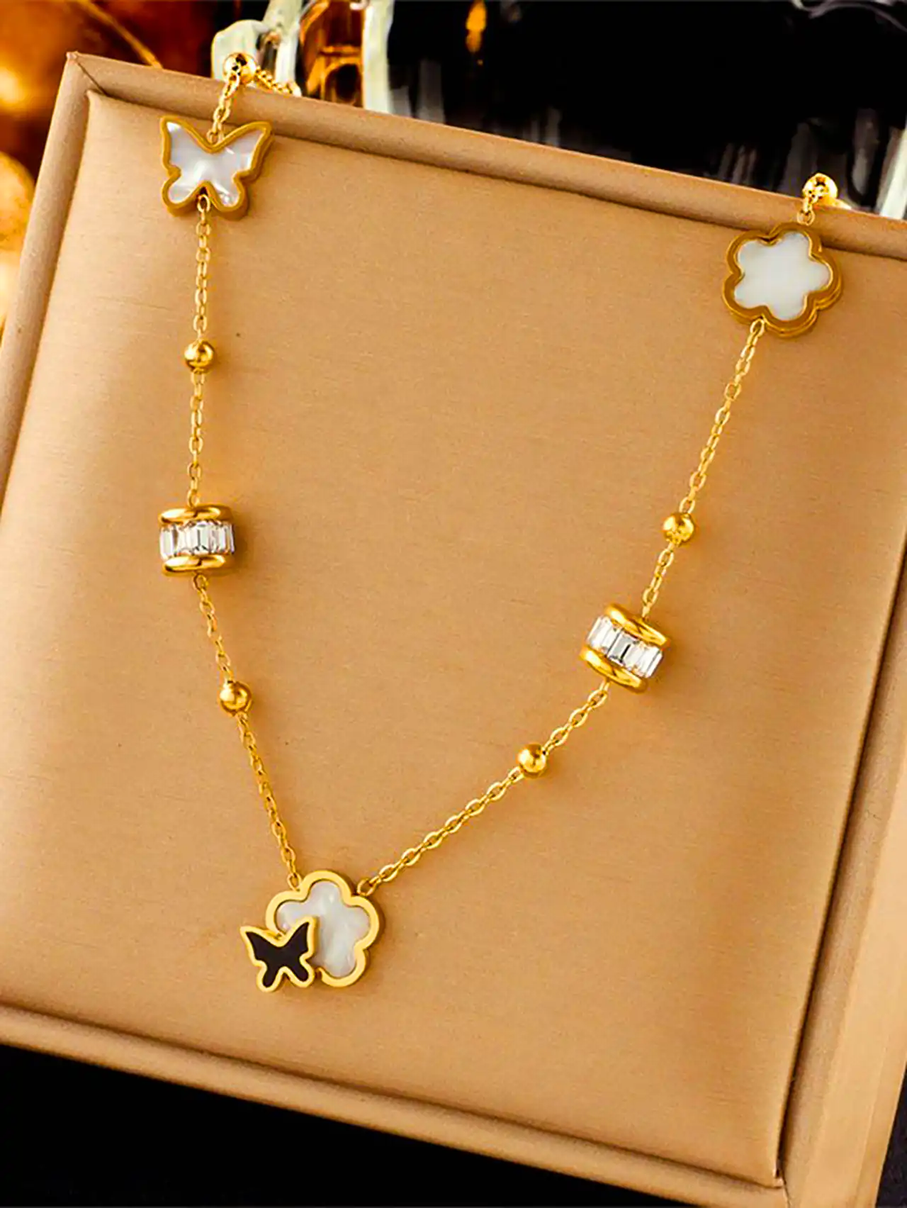 گردن آویز شیک طلا