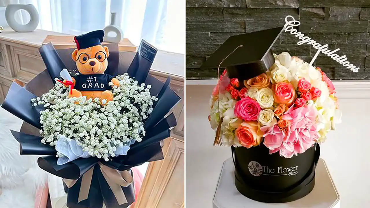 گل هدیه فارغ التحصیلی