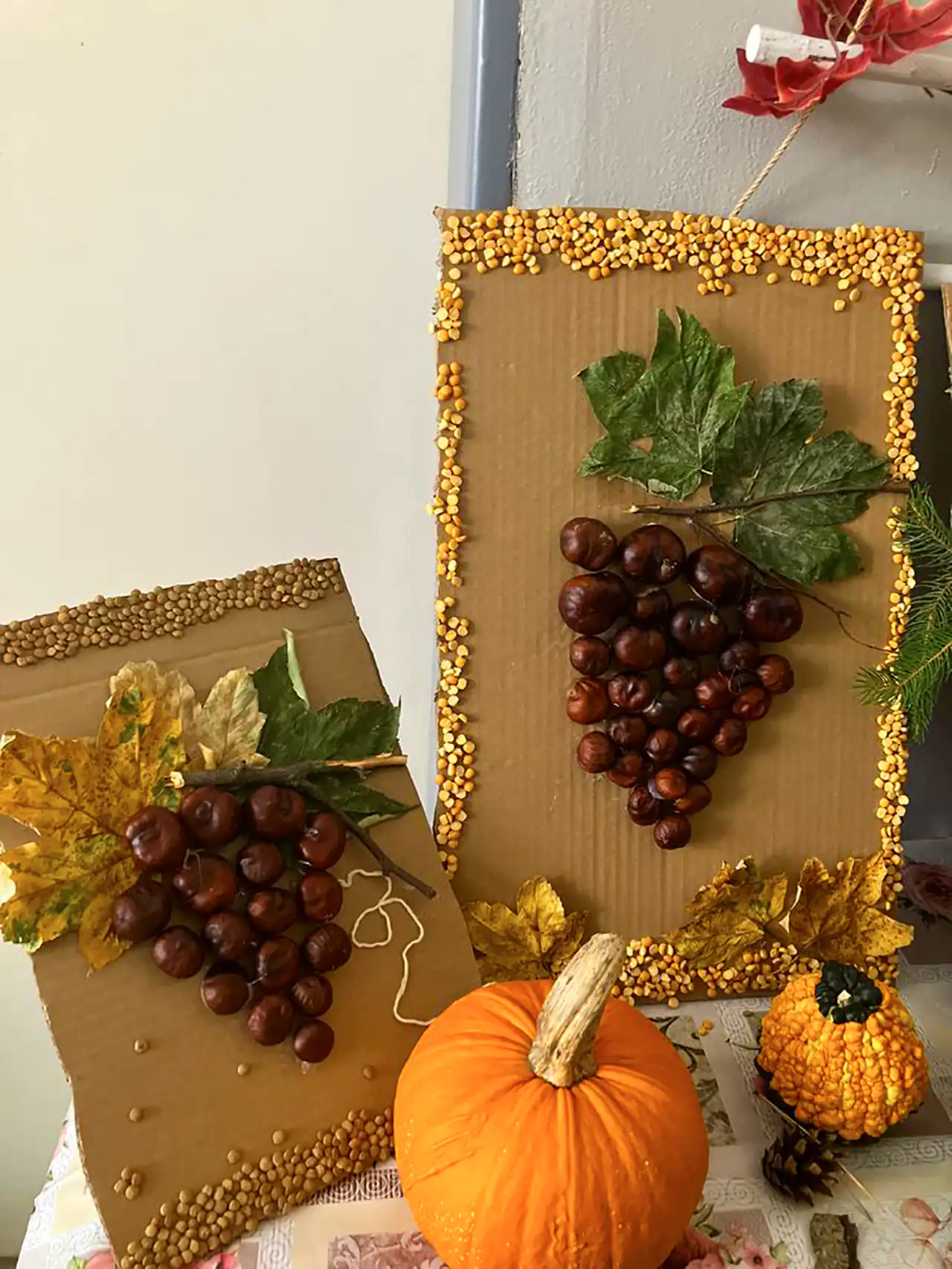 کاردستی پاییزی بامزه