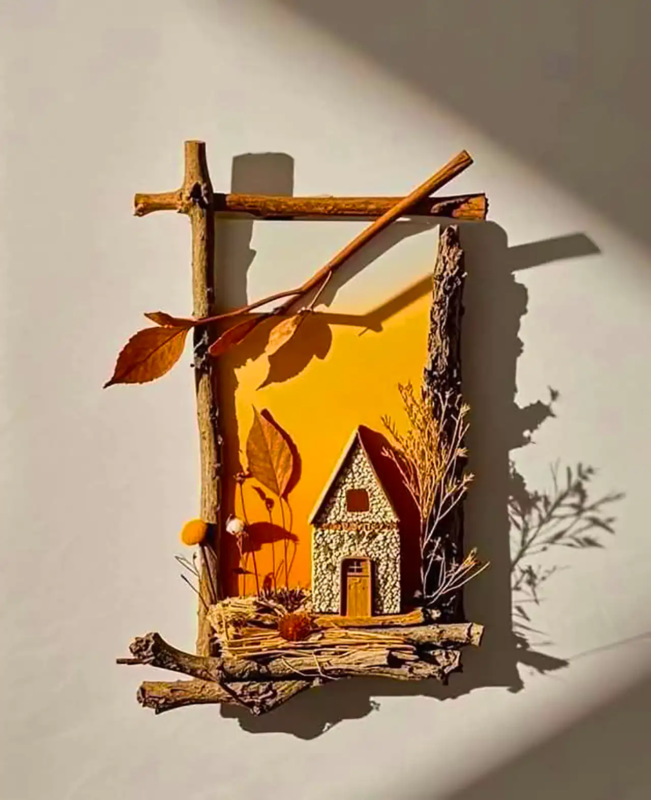 کاردستی پاییزی بامزه