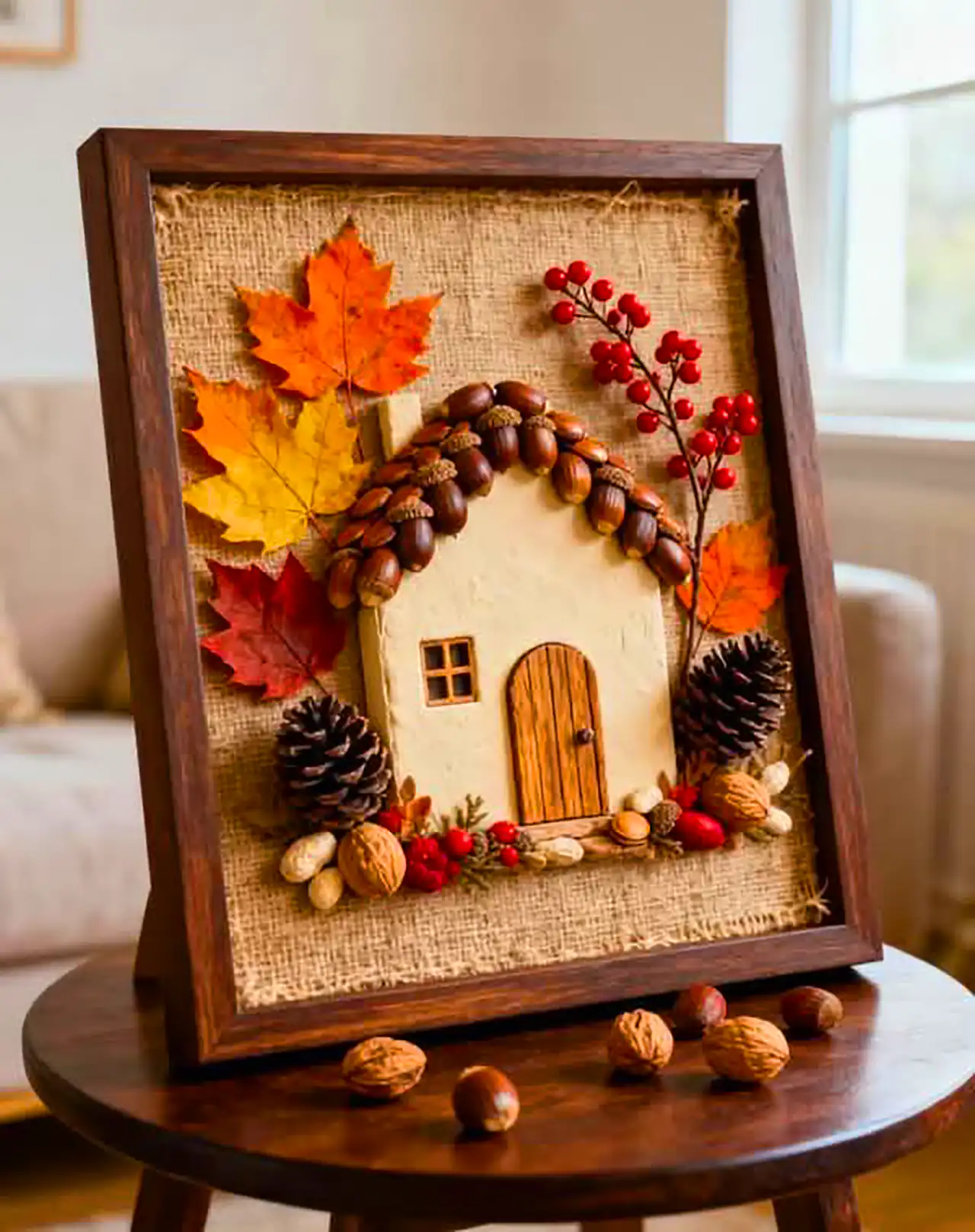 کاردستی پاییزی بامزه