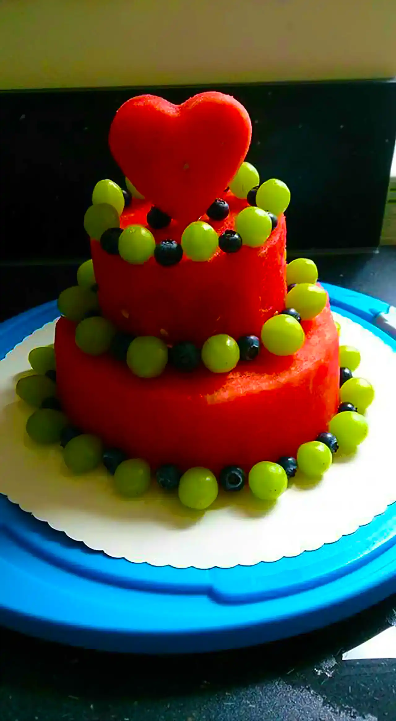 کیک با هندوانه برای یلدا