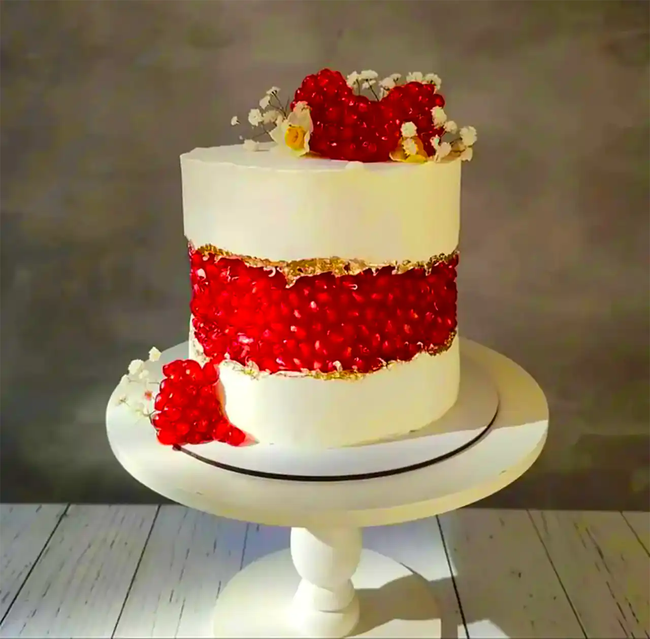 کیک استوانه ای برای یلدا