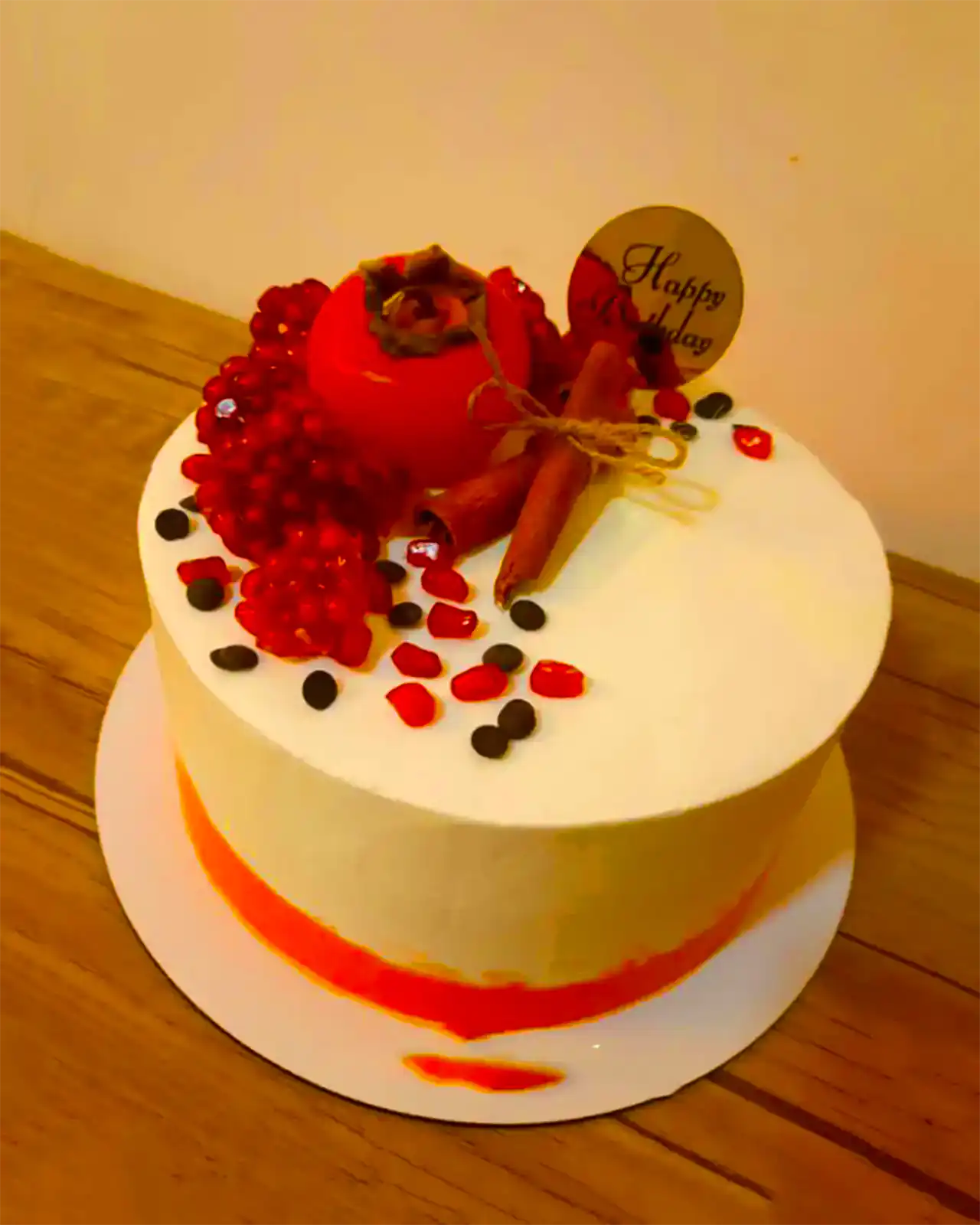 کیک استوانه ای برای یلدا