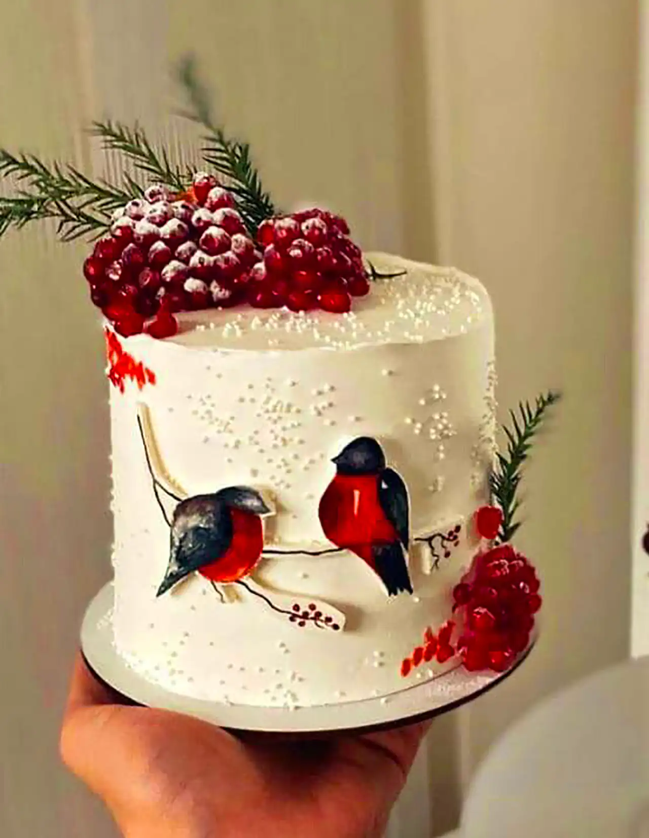 کیک یلدایی با تم انار