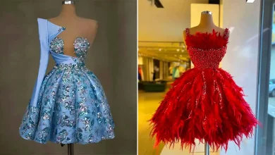 لباس مجلسی کوتاه عروسکی