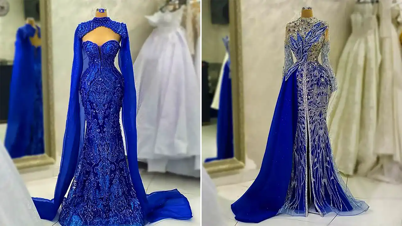 ماکسی آبی کاربنی