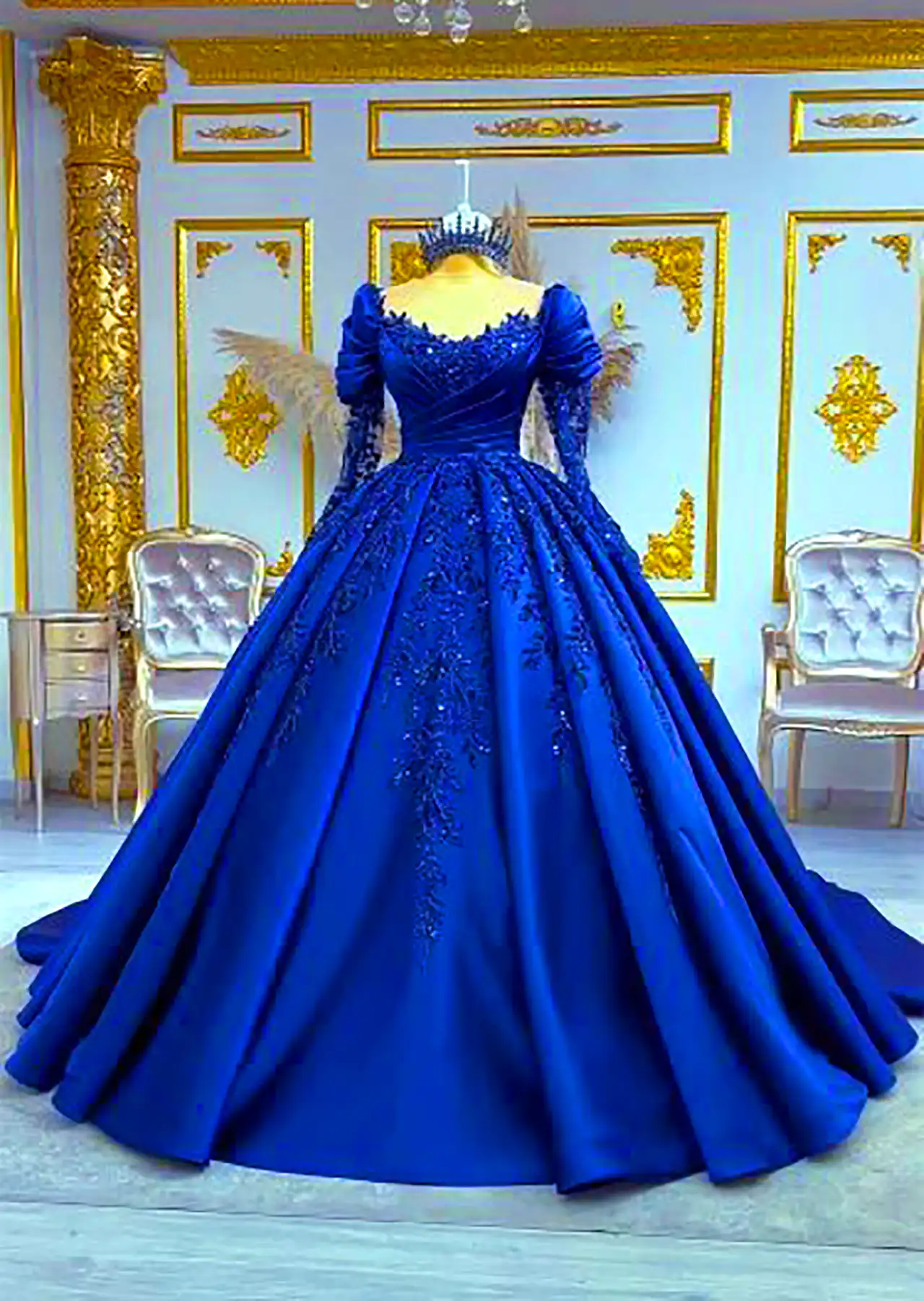 ماکسی آبی کاربنی