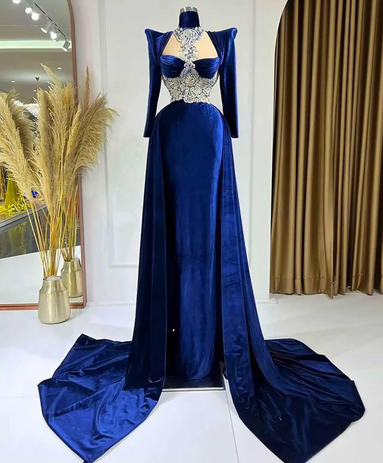 ماکسی آبی کاربنی