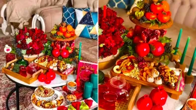 میز تنقلات شب یلدا