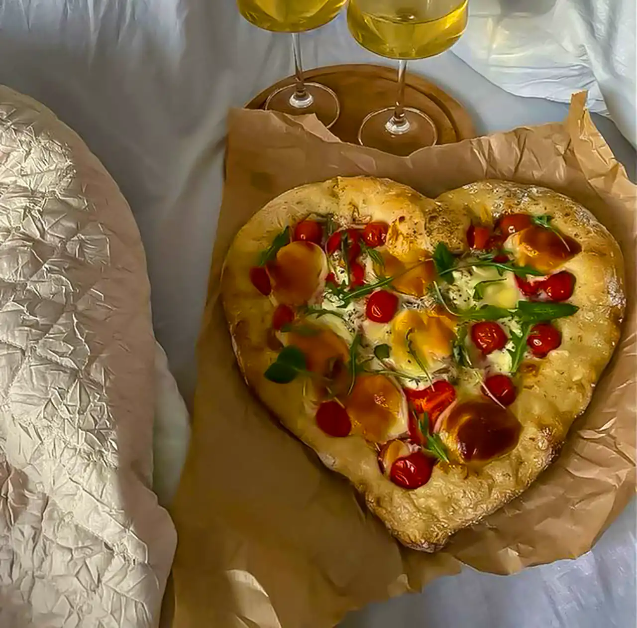 پیتزا قلبی خونگی