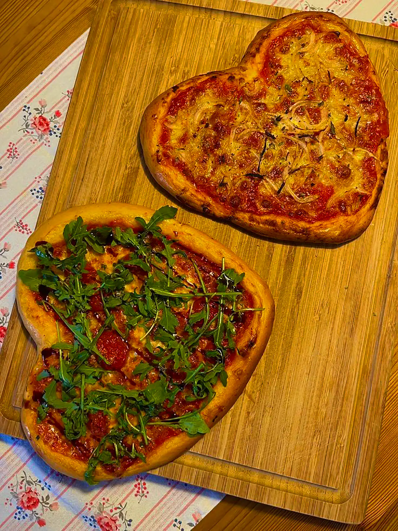 پیتزا قلبی خونگی