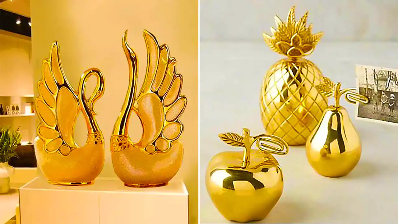 شیپ طلایی دکوری