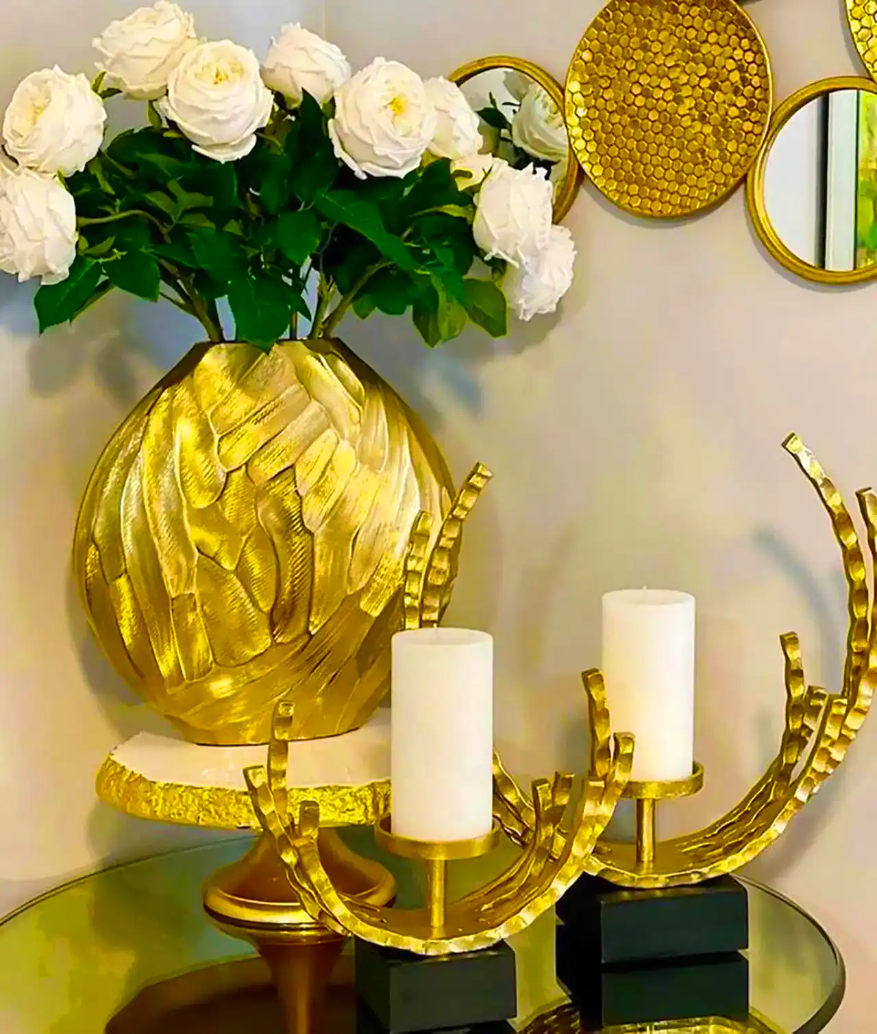 شیپ طلایی دکوری