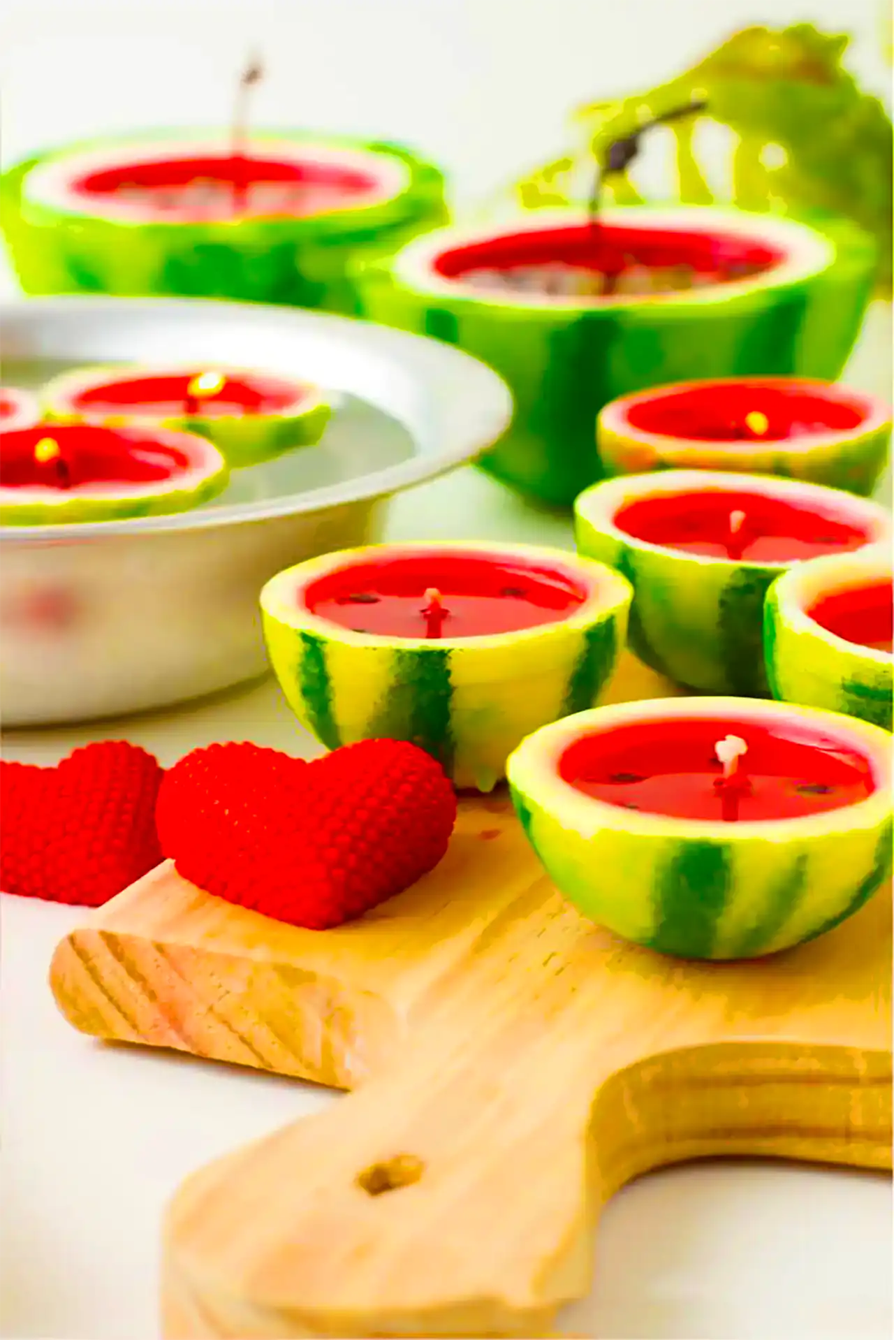 شمع با تم یلدایی