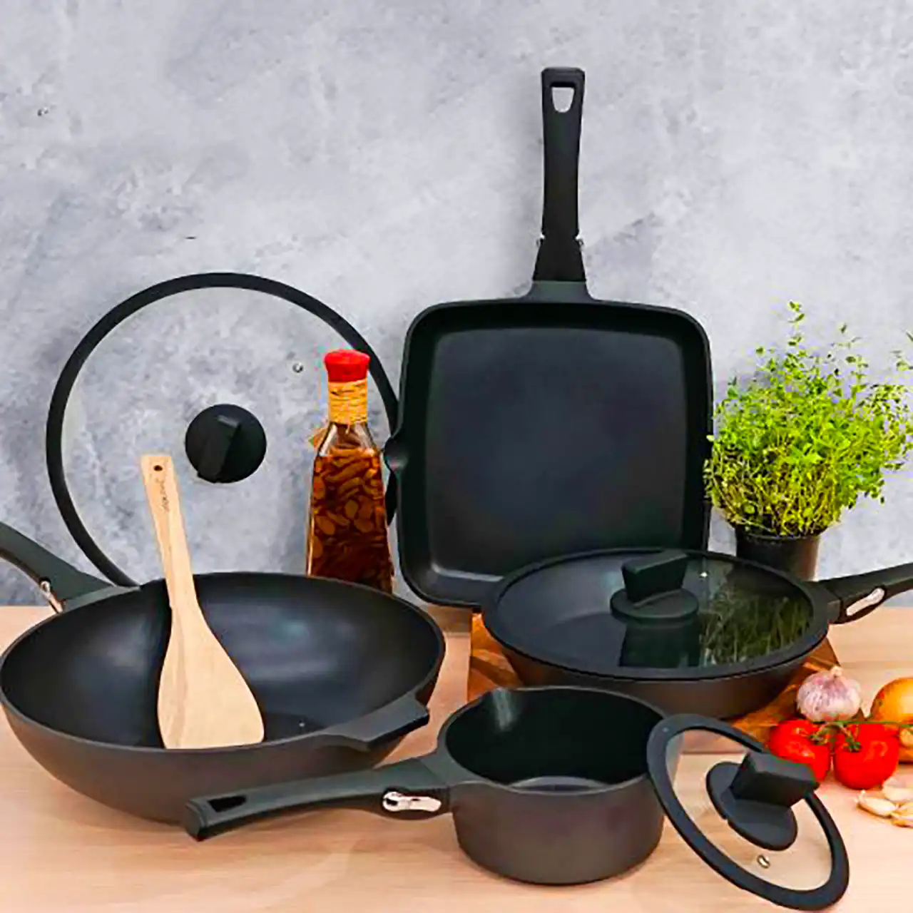 تابه چدنی مدرن