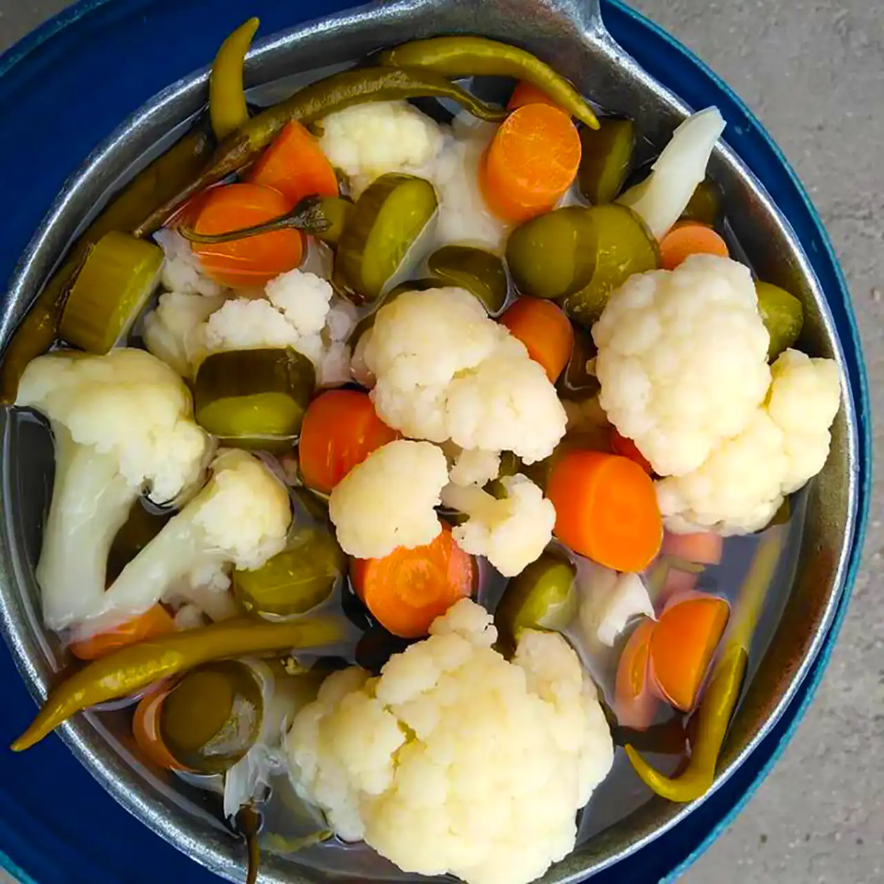 ترشی مخلوط خونگی