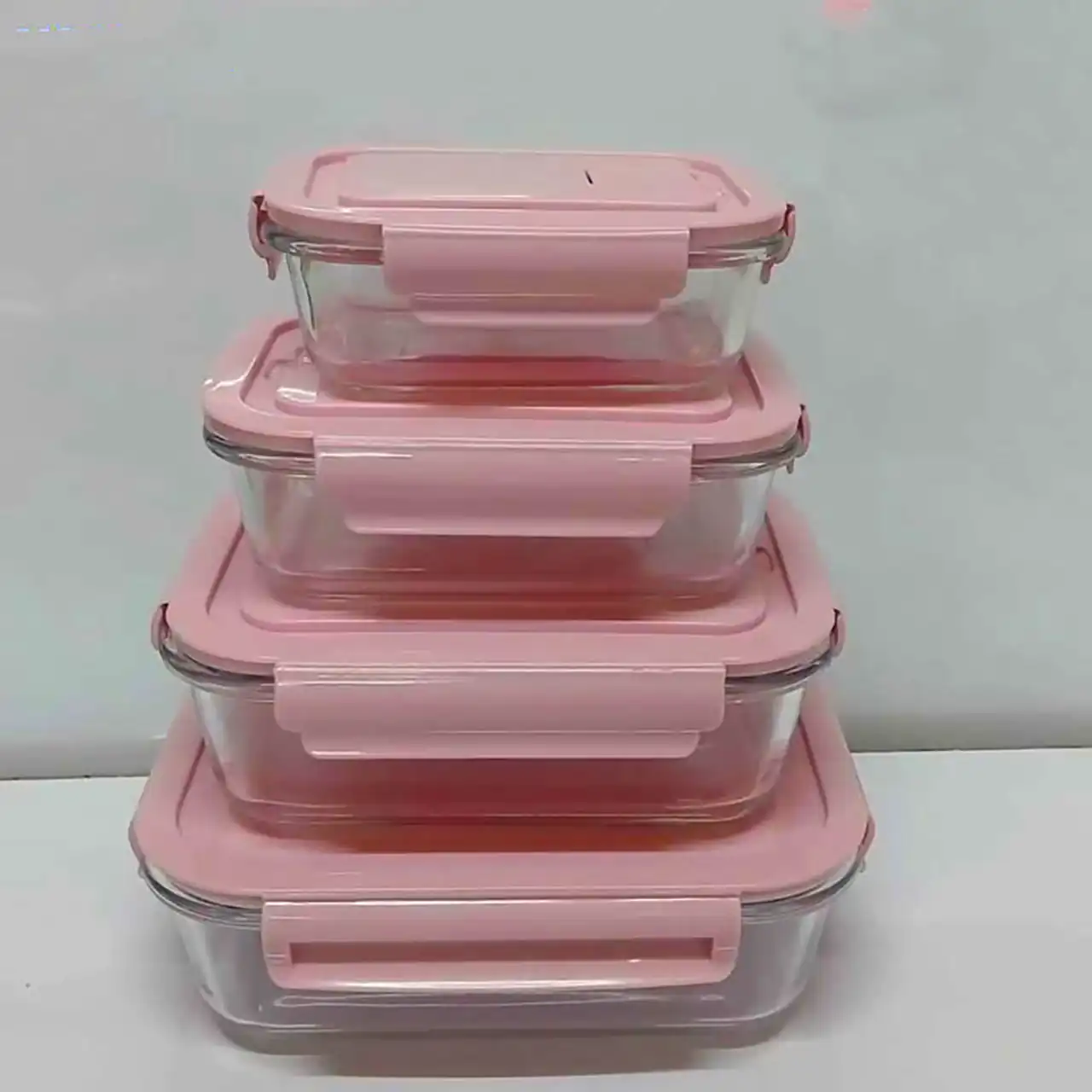 ظروف ست سه تایی درب دار