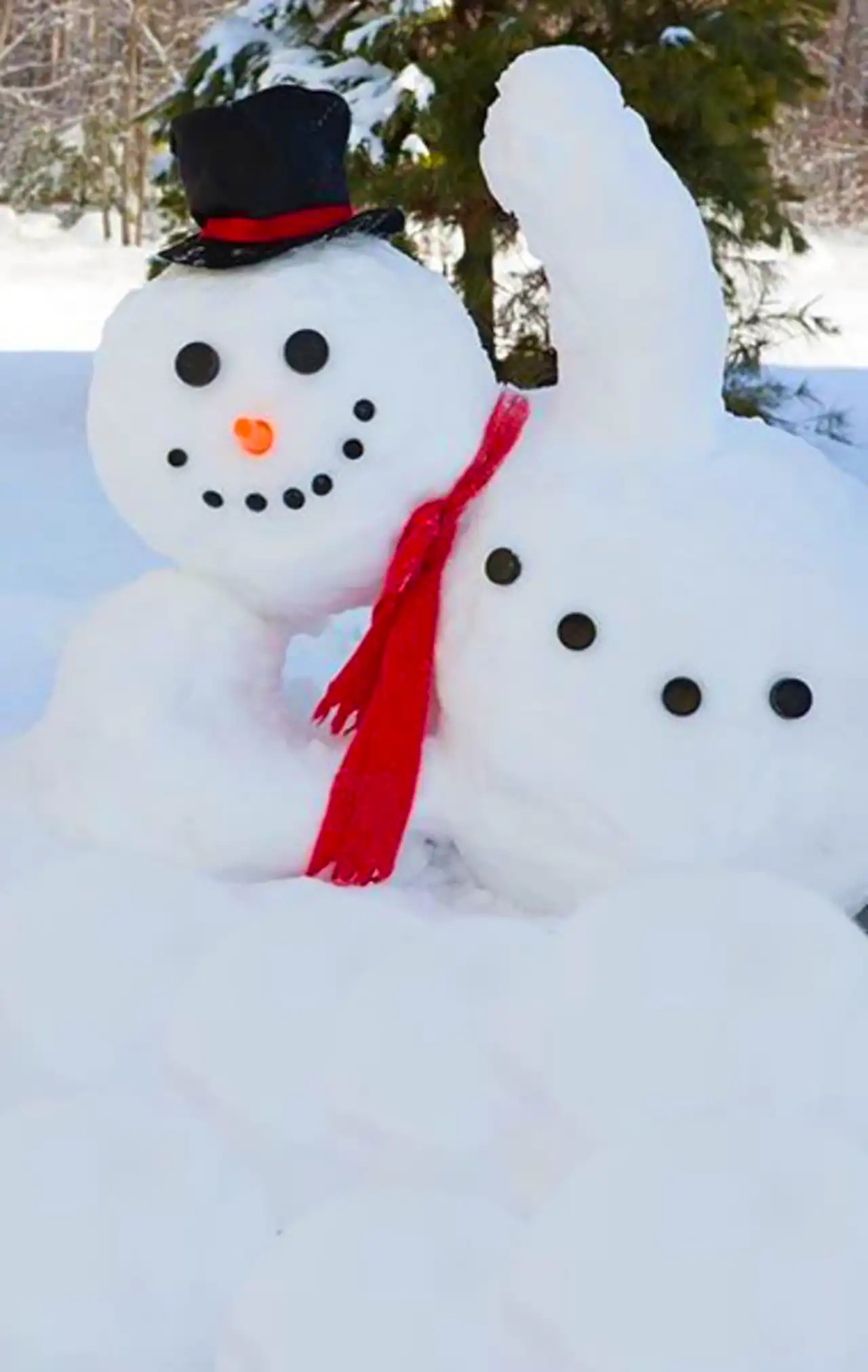 آدم برفی کیوت