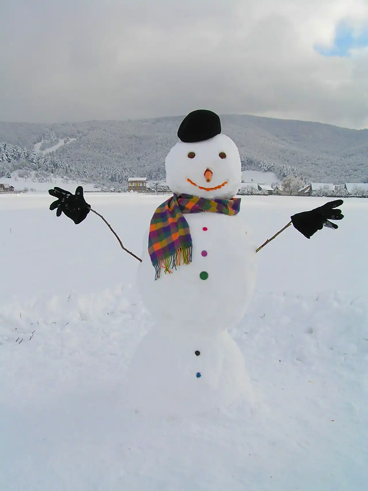 آدم برفی کیوت