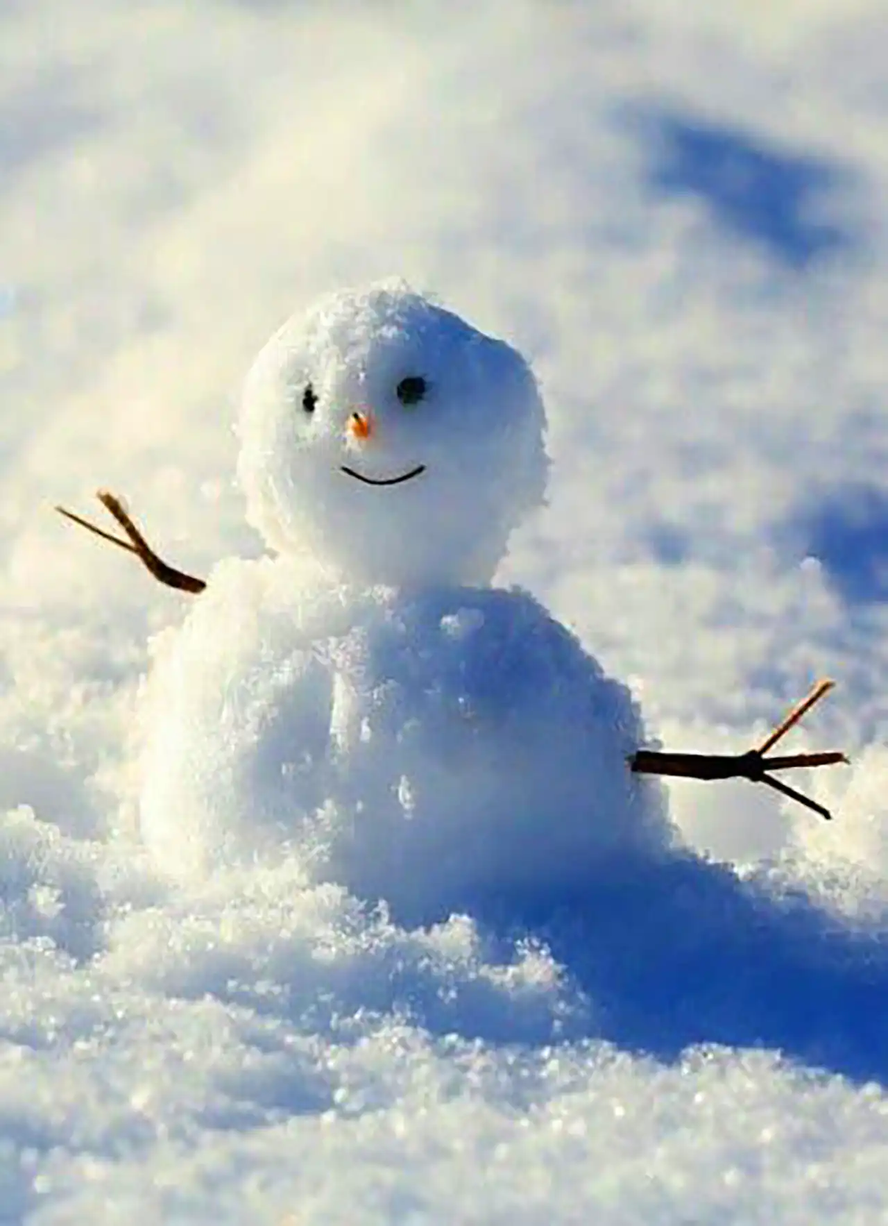 آدم برفی کیوت