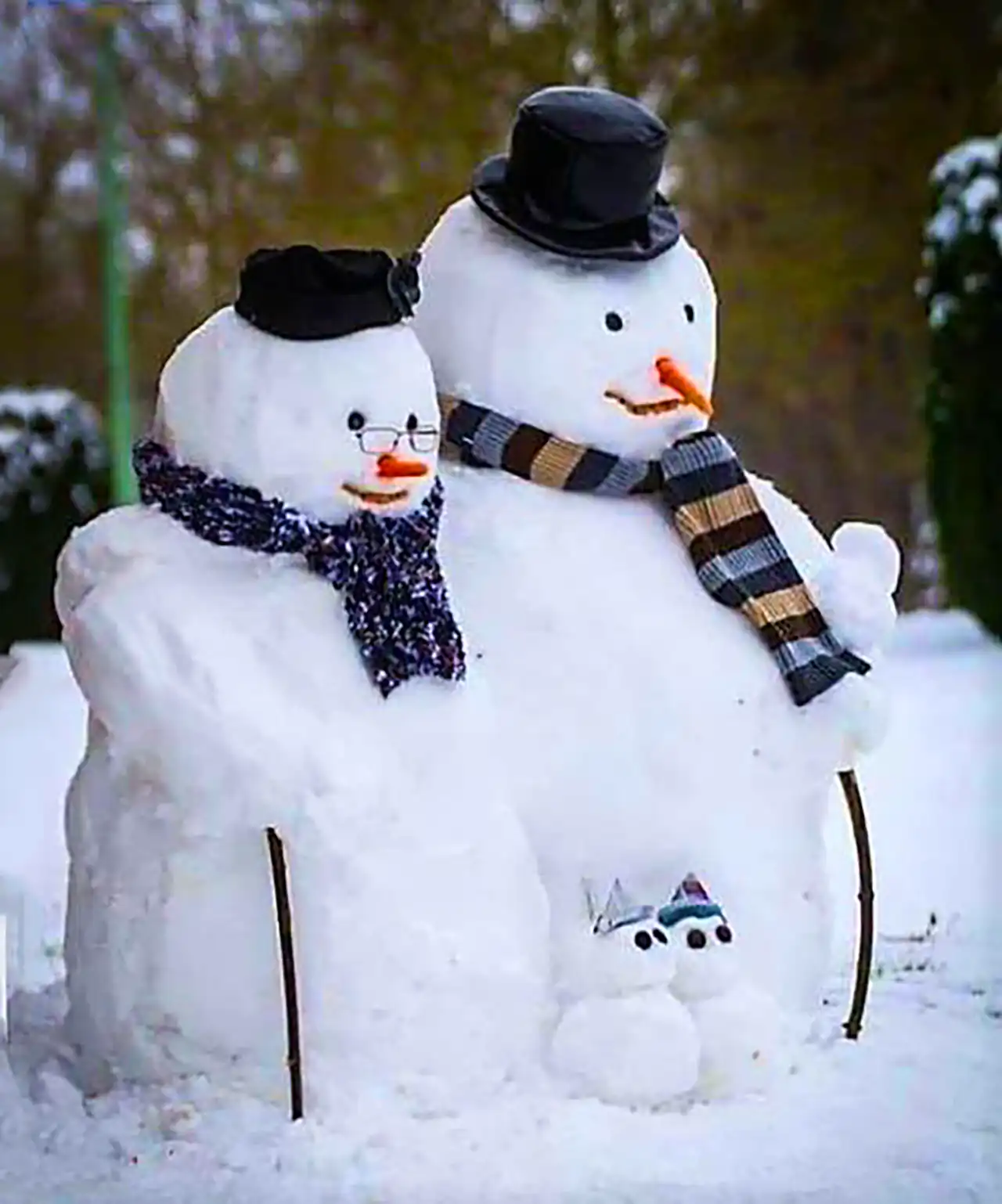 آدم برفی کیوت