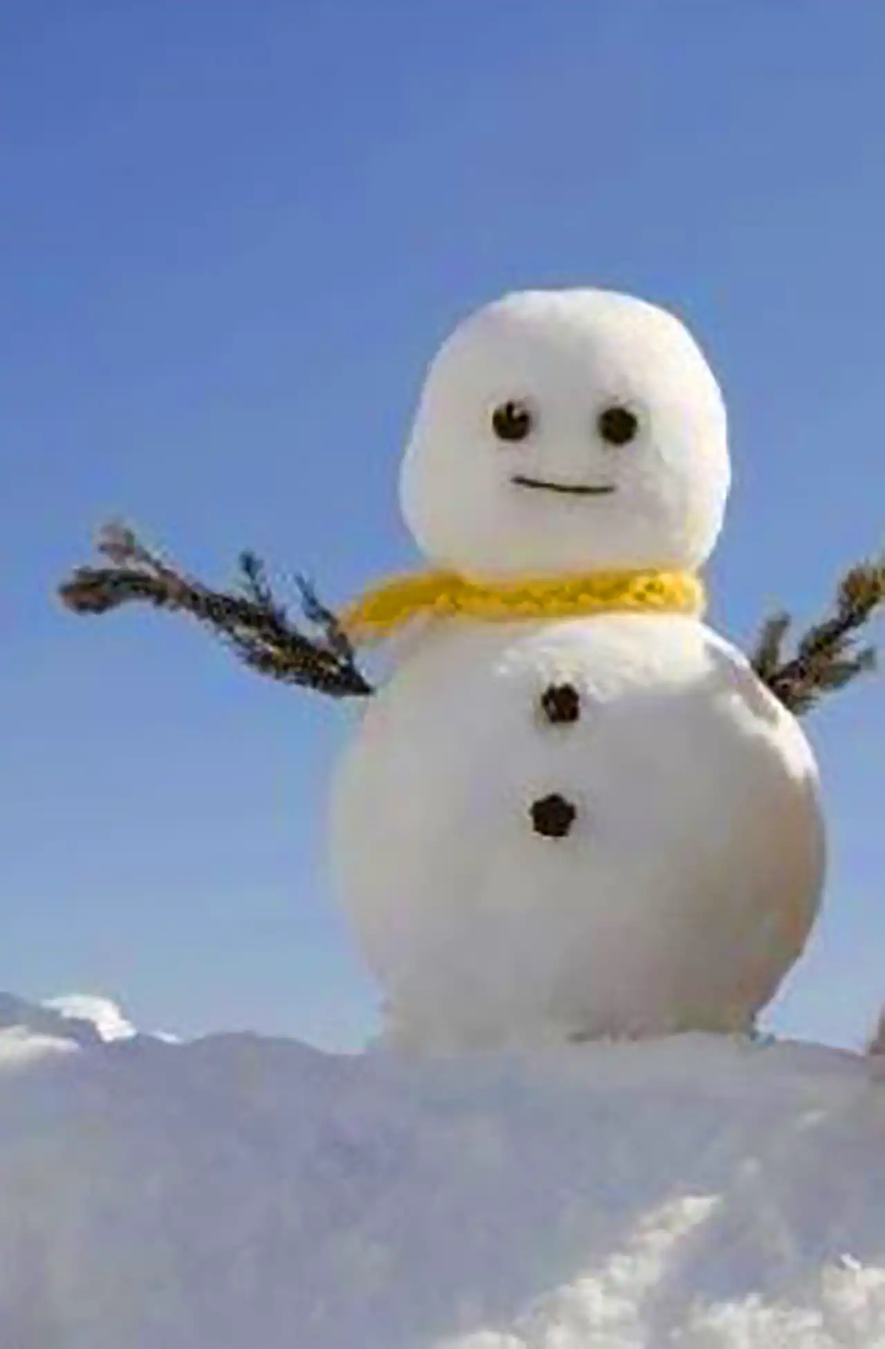 آدم برفی کیوت