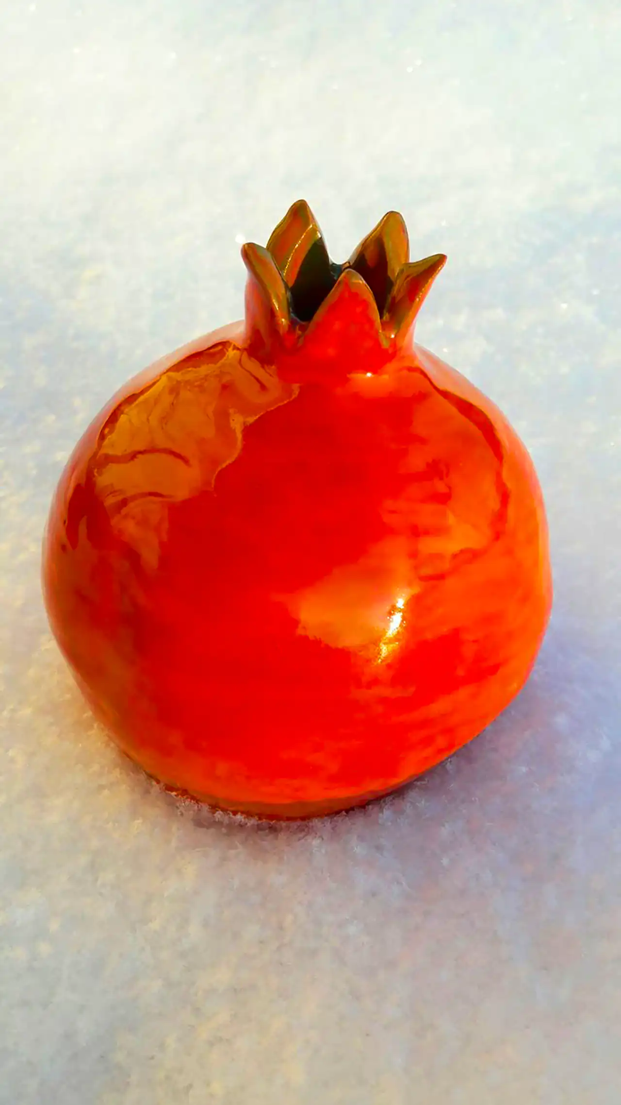 انار سفالی دکوراتیو