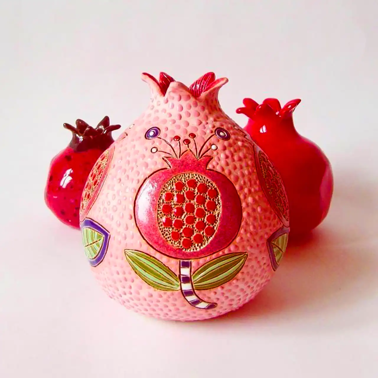 انار سفالی دکوراتیو