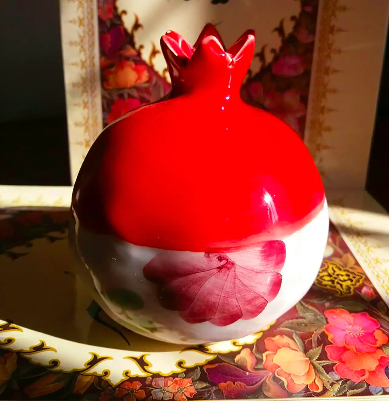 انار سفالی دکوراتیو