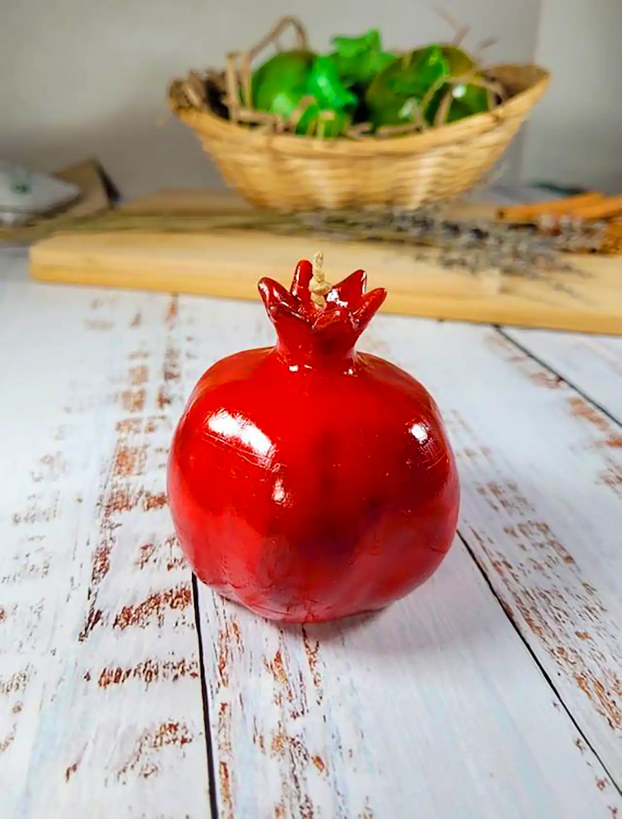 انار سفالی دکوراتیو