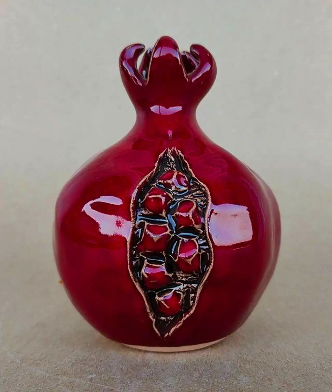 انار سفالی دکوراتیو