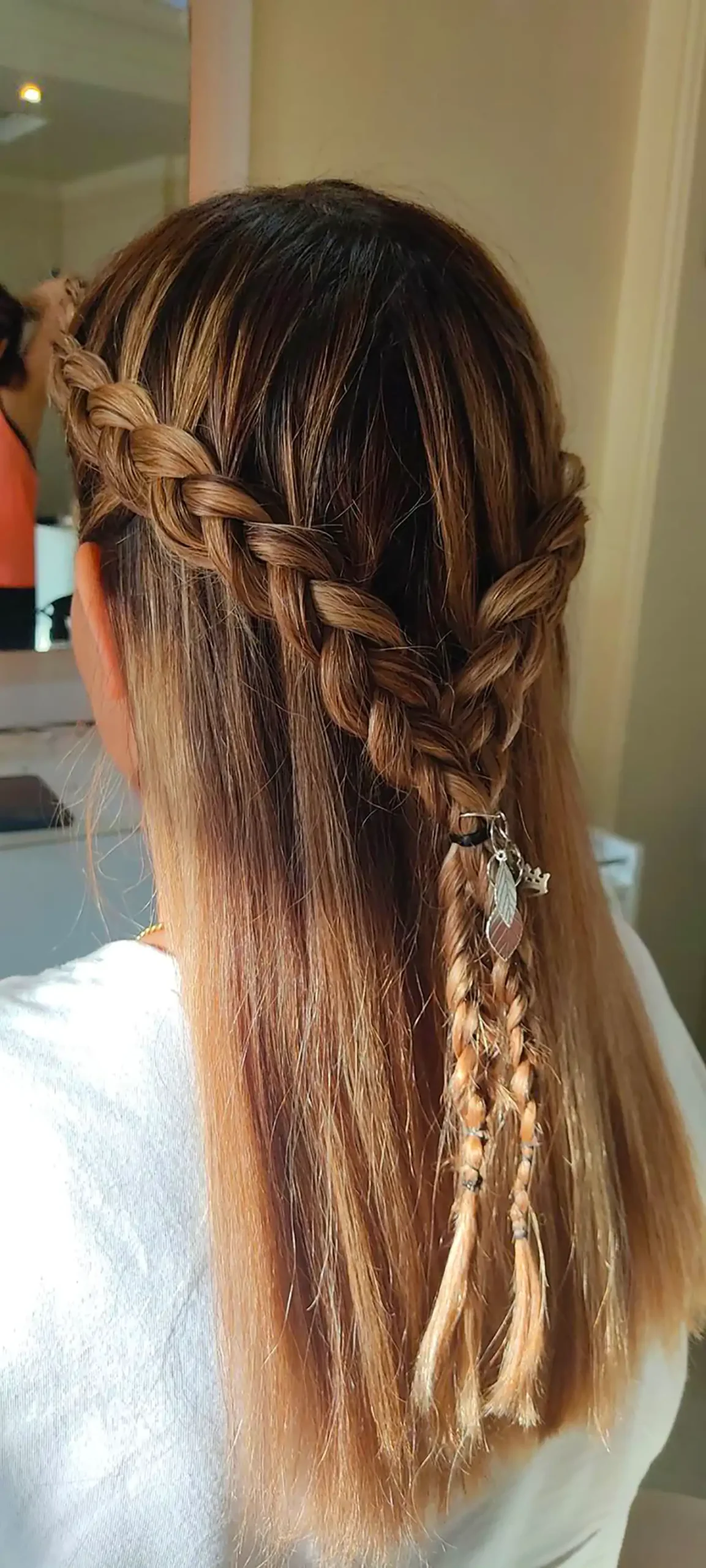 بافت روی موی بلند