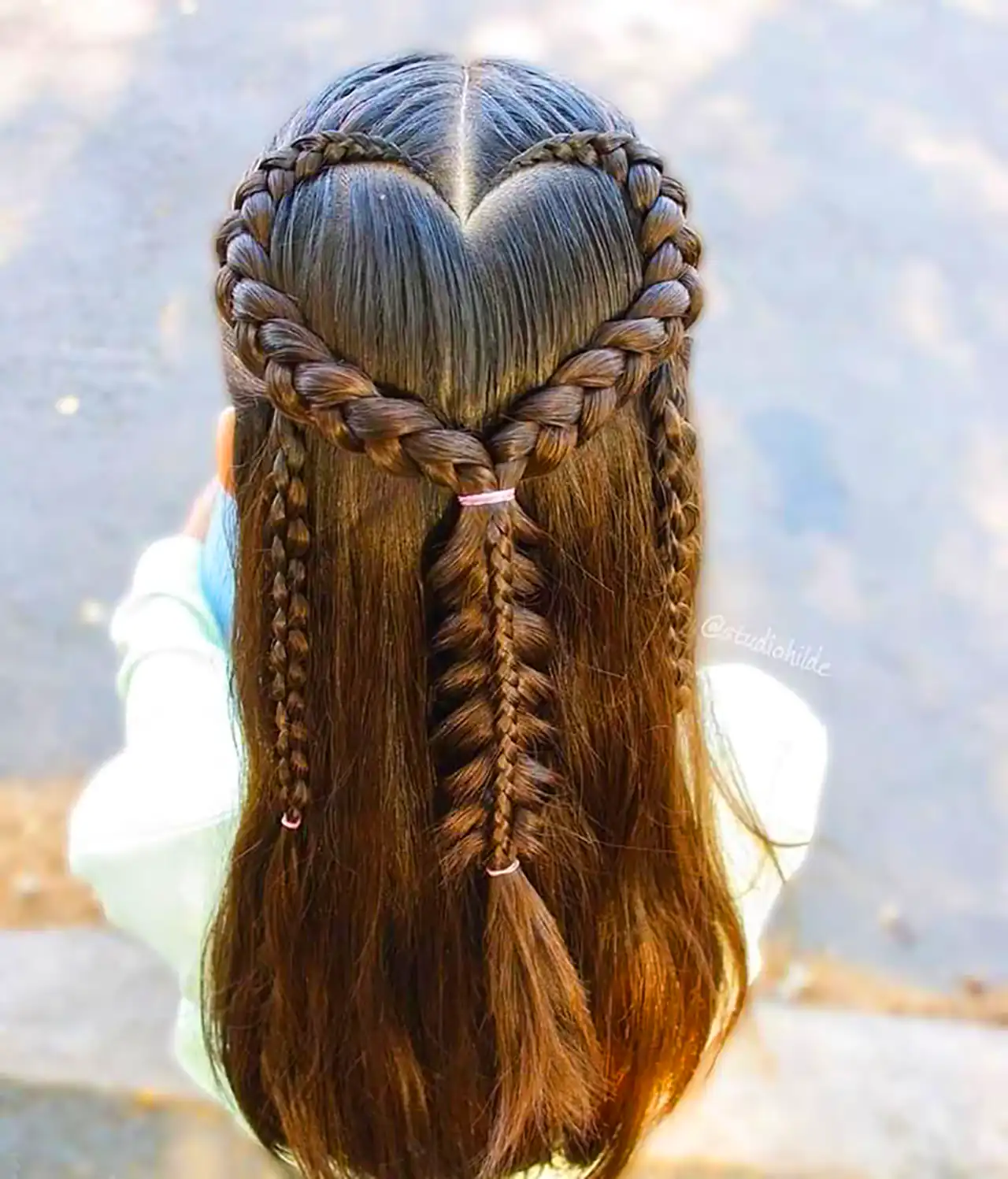 بافت روی موی بلند