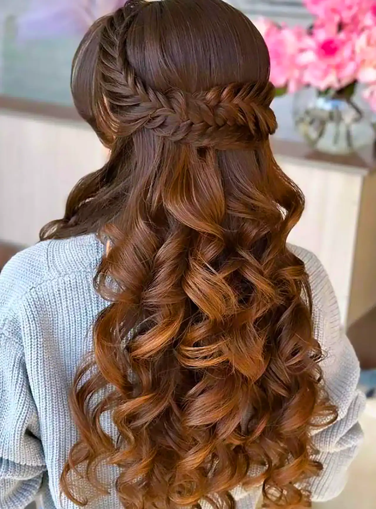 بافت روی موی بلند