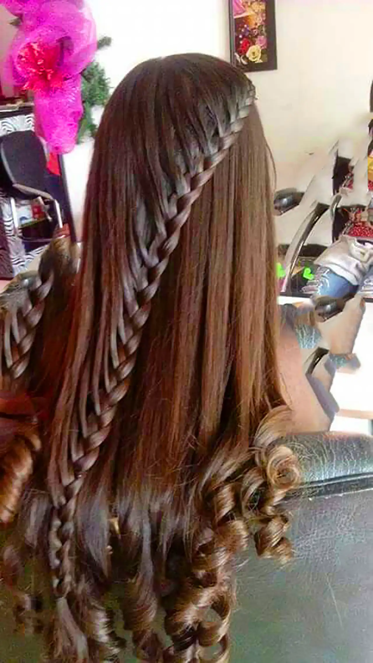 بافت روی موی بلند