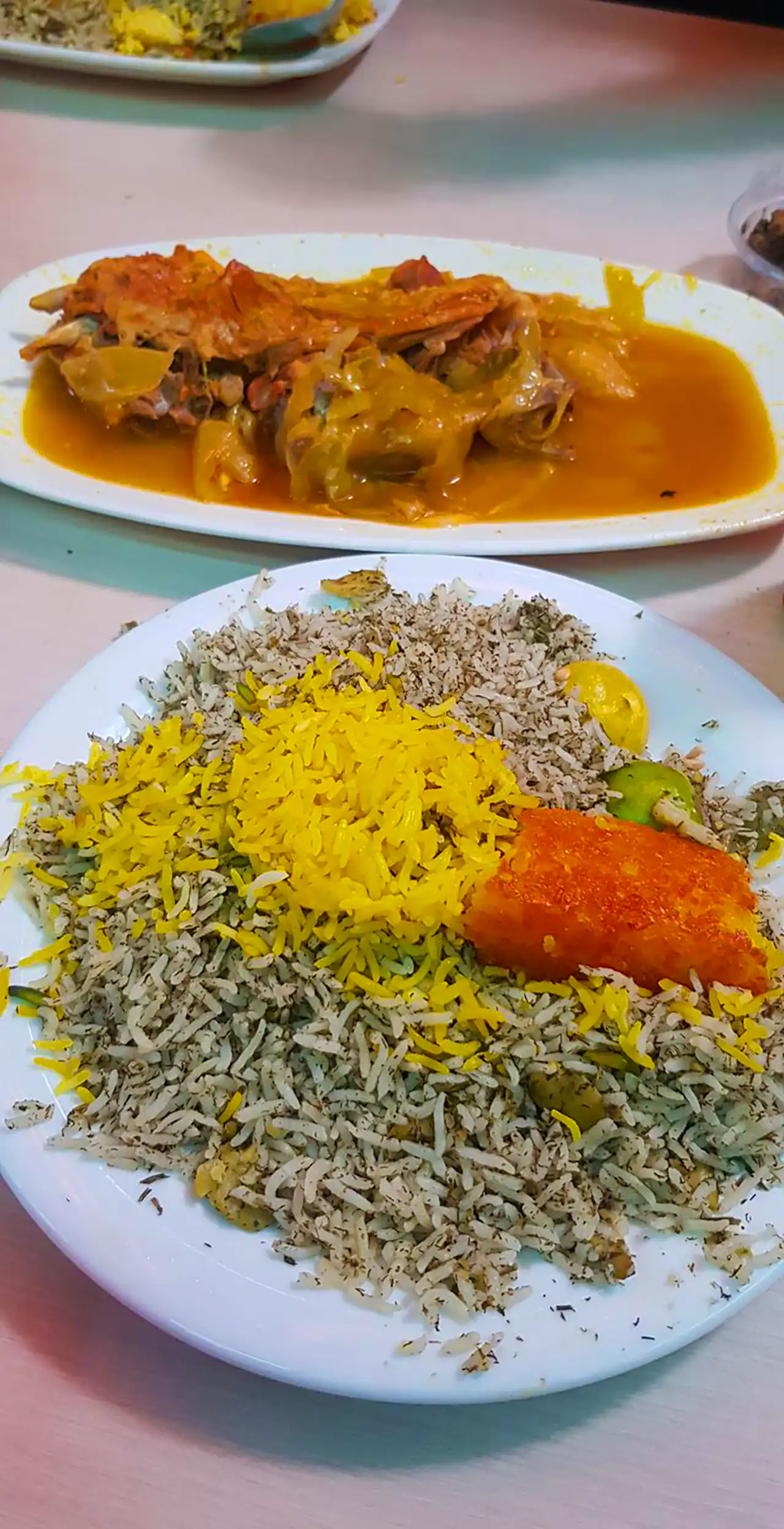 باقالی پلو با ماهیچه