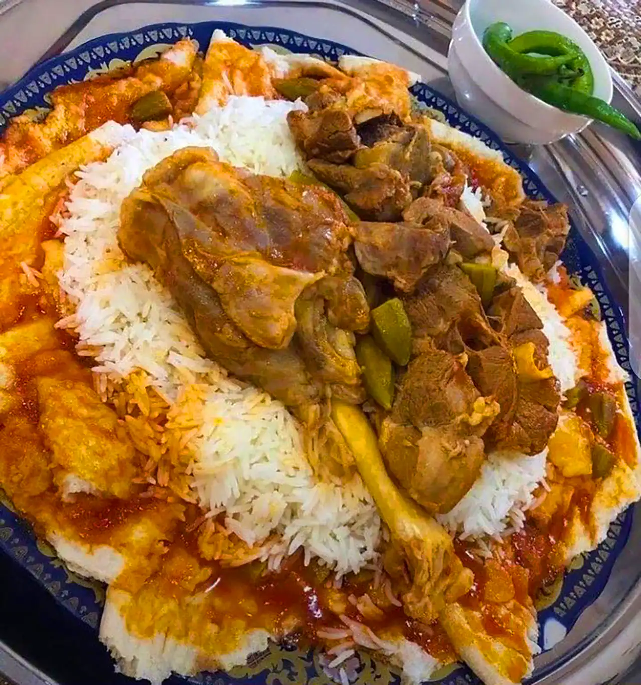 باقالی پلو با ماهیچه