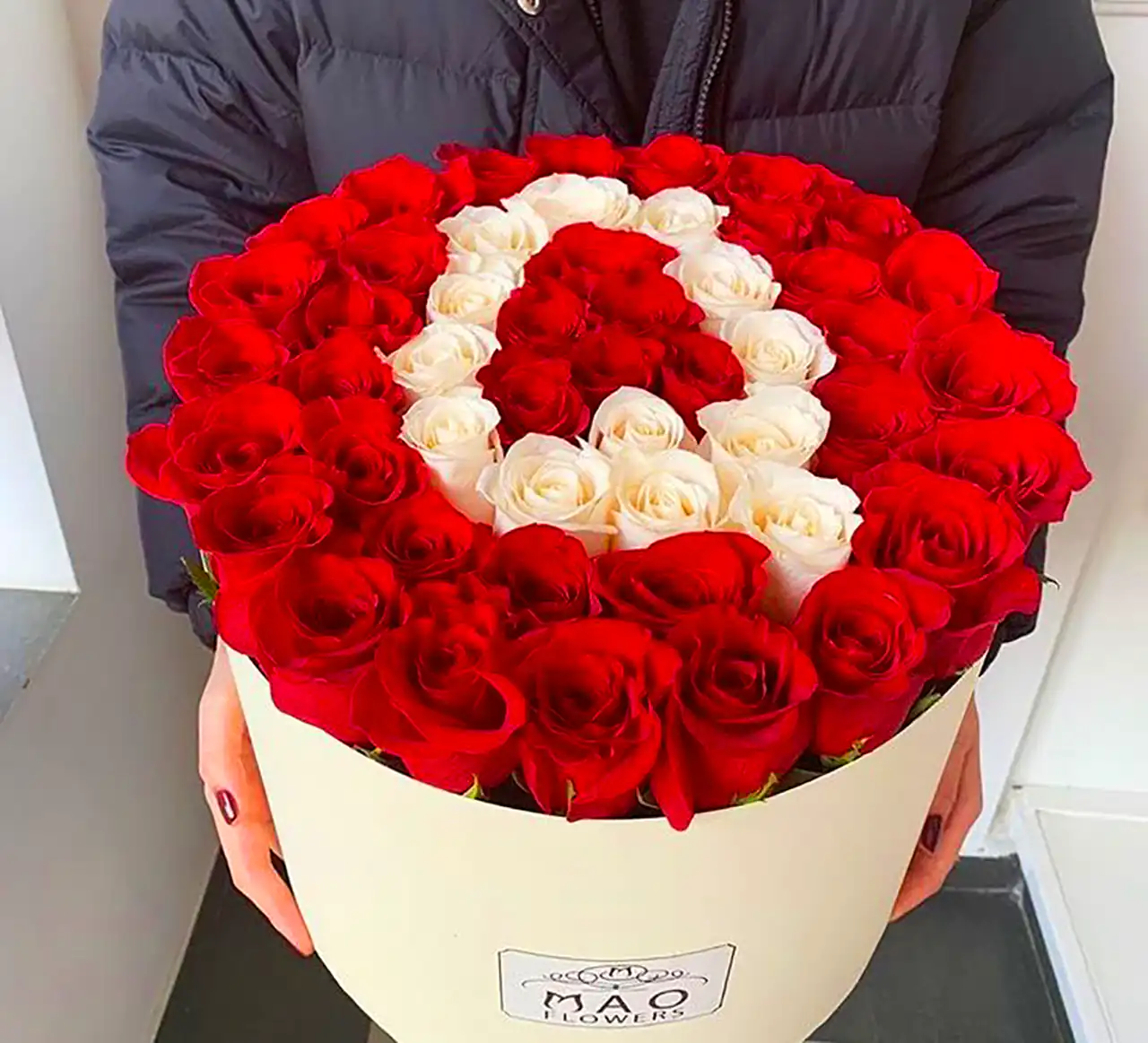 باکس گل رز شیک