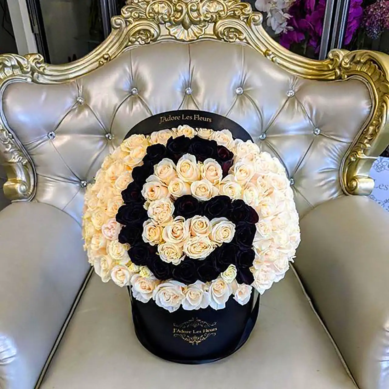 باکس گل رز شیک