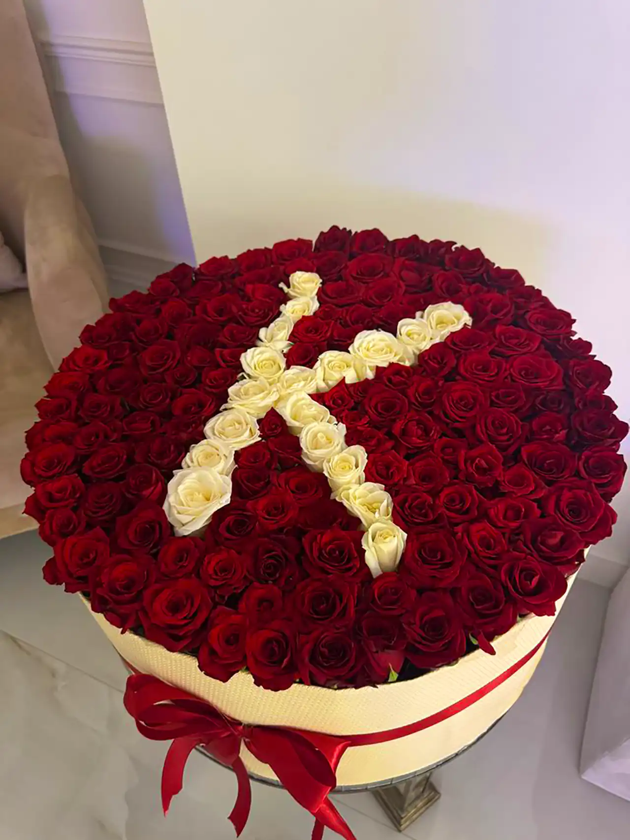 باکس گل رز شیک