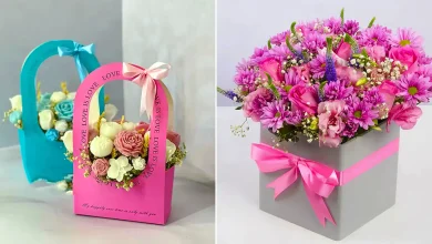 باکس گل روز زن