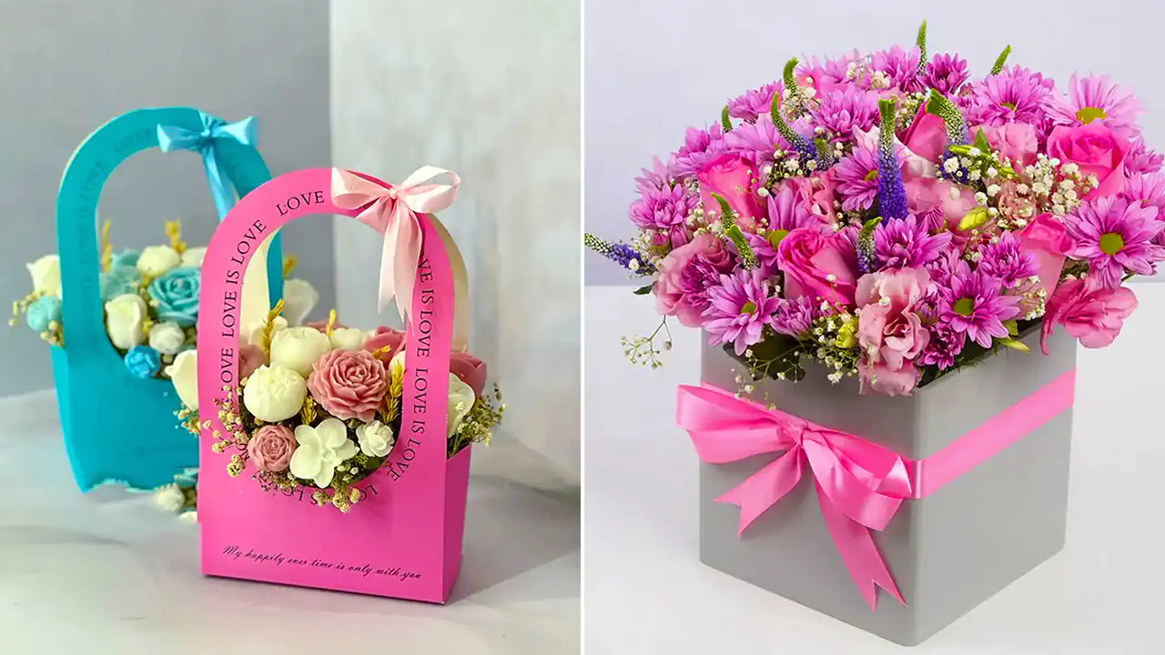 باکس گل روز زن